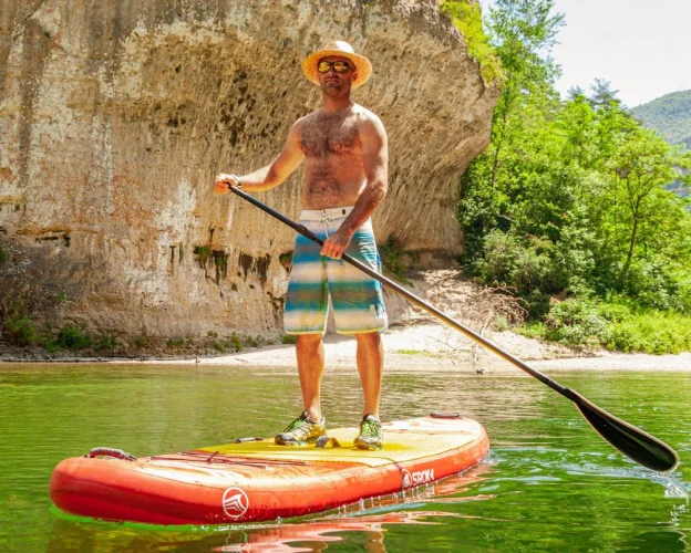paddle à Sainte-Enimie en Lozère dans les Gorges du Tarn 48