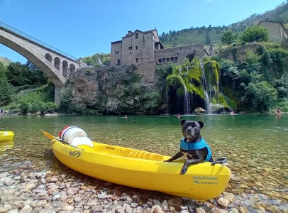 reservation de canoe kayak à Sainte-Enimie en Lozère dans les Gorges du tarn 48