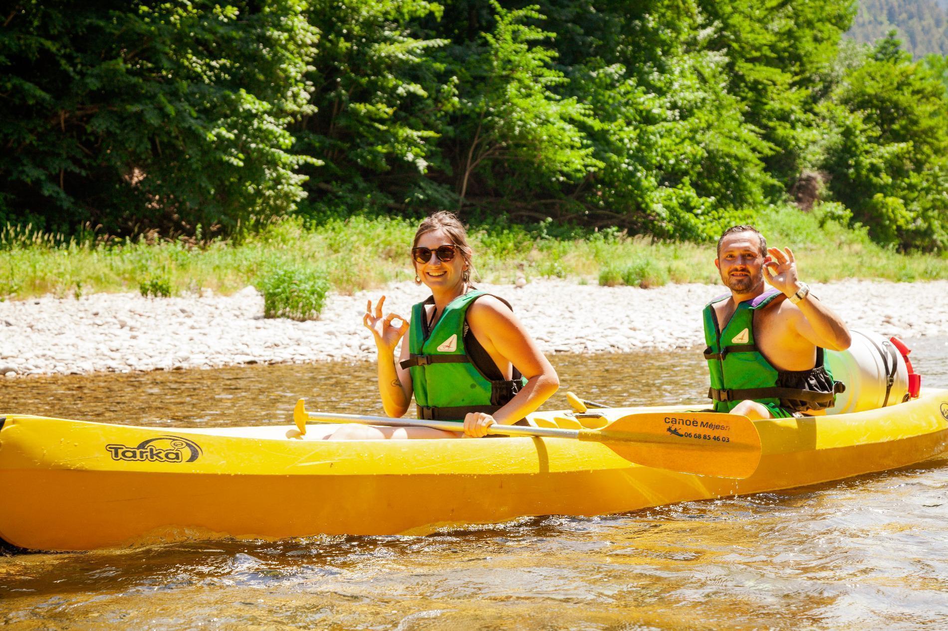 Fofait avec panier repas. Descente Ste Enimie / La Malène